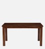 Epicurean Edge Solid Wood 6 Seater Dining Set In Provicial Teak Finish