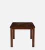 Epicurean Edge Solid Wood 6 Seater Dining Set In Provicial Teak Finish