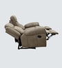 Epoch Fabric 3 Seater  Manual  Recliner in Brown Colour