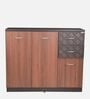 Epoch Shoe Cabinet in Brown Colour