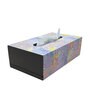 Epoxy Moon Mist White & Brown Resin & MDF Tissue Holder