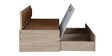 Equa Pull-Out Sofa Cum Bed in Teak Finish