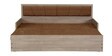 Equa Pull-Out Sofa Cum Bed in Teak Finish