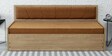 Equa Pull-Out Sofa Cum Bed in Teak Finish