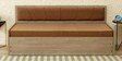 Equa Pull-Out Sofa Cum Bed in Teak Finish