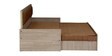 Equa Pull-Out Sofa Cum Bed in Teak Finish