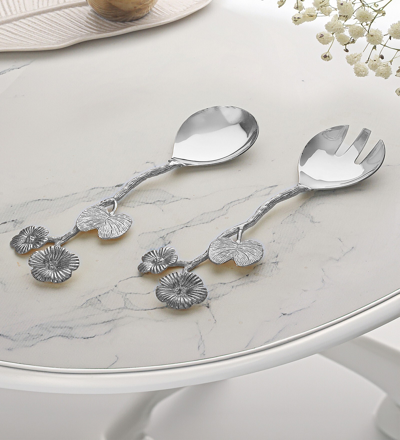 Blooming Breeze Salad Set(Silver)