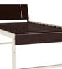 EQ Single Size Bed in Brown & White Colour