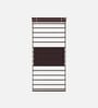 EQ Steel Single Bed in Brown & White Colour With Drawer Storage