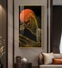 Equinox Elegance Glass Finish Vertical Wall Art