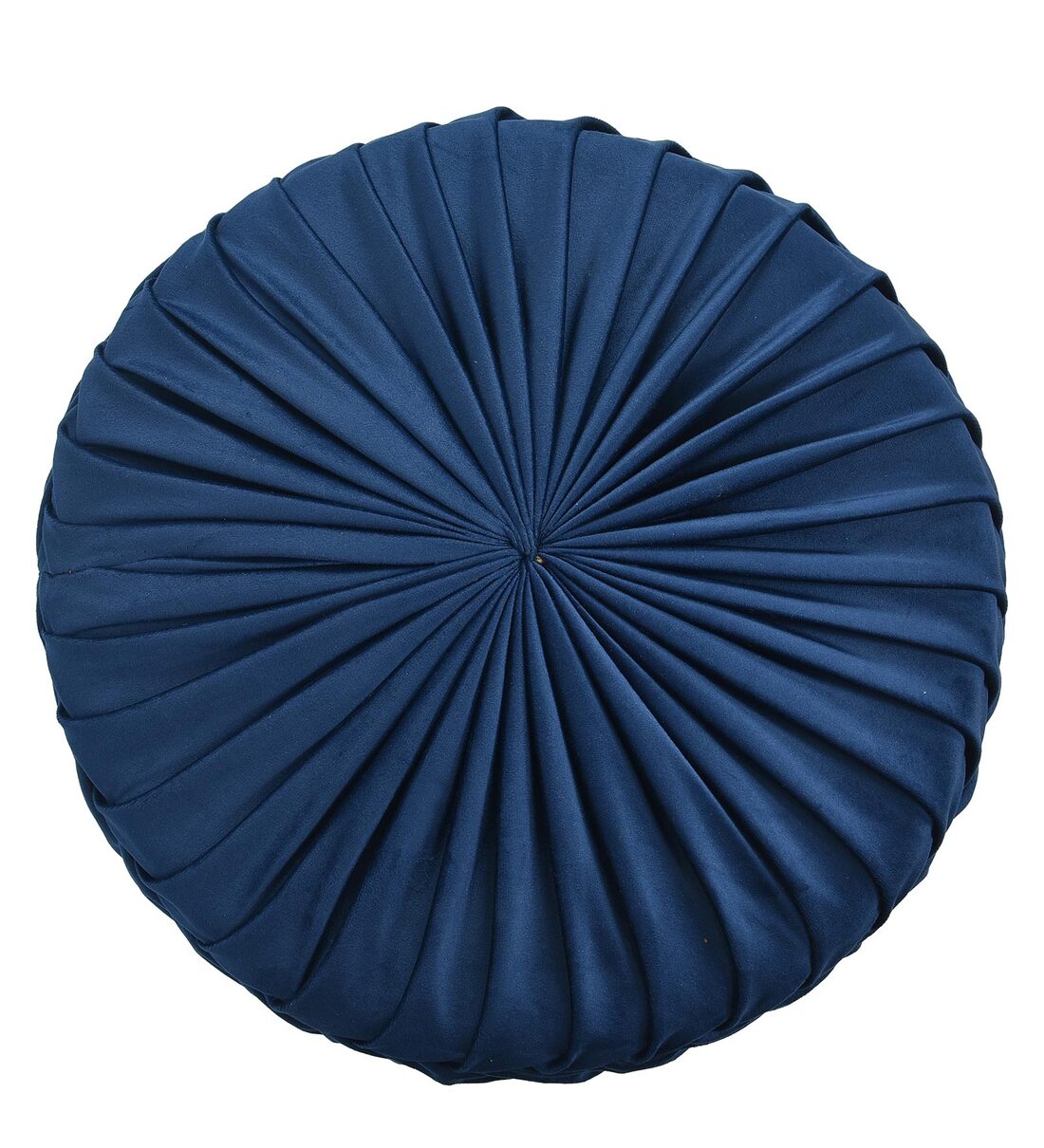 Buy Erin Fabric Seating Stool in Navy Blue Colour by Riance Creations ...