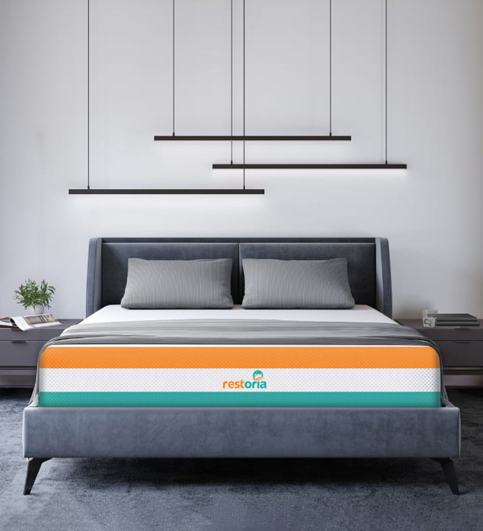 Ergo 8 inch HR Foam Queen Size Mattress