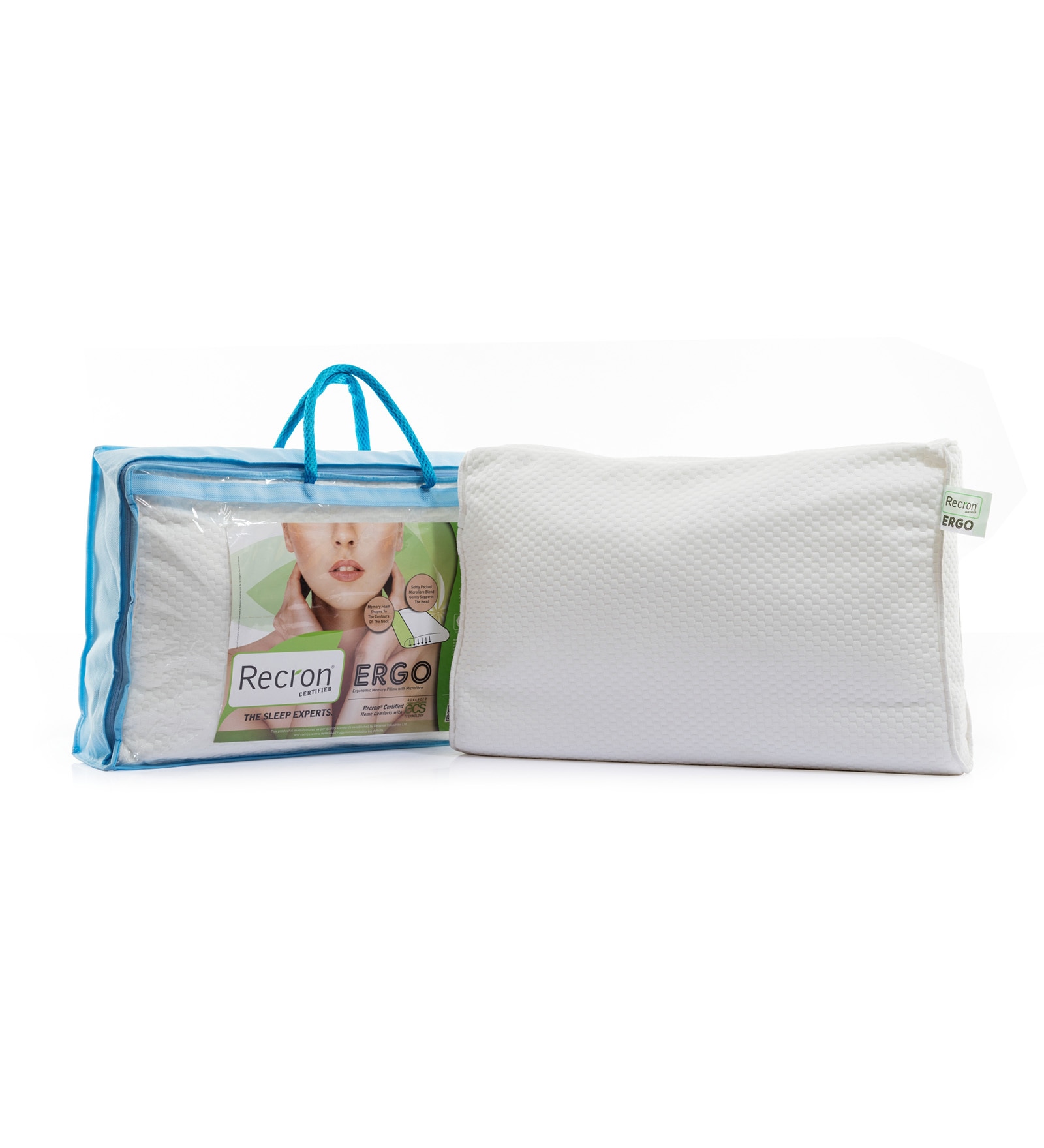 Buy Ergo White Fiber 16x24 Inch Pillow Insert by Recron Certified at 10