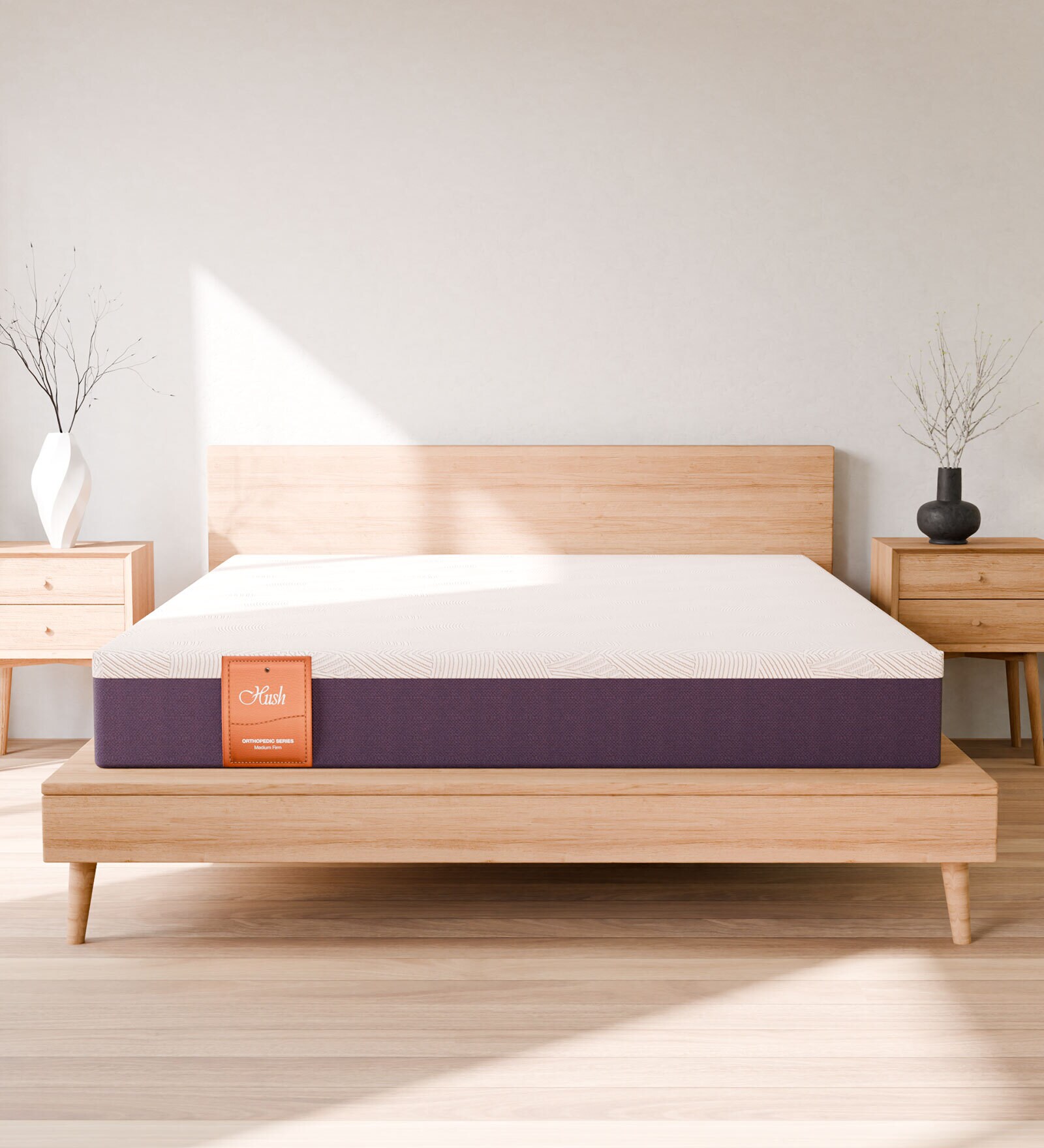 Buy Ergonomic 8 Inch Latex & Foam King Size Mattress at 20 OFF by Hush