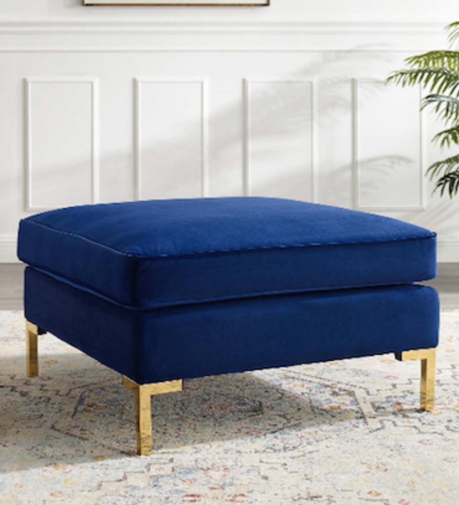 Erik Stool in Royal Navy Blue Colour