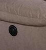Era Fabric Motorized 1 Seater Recliner In Honey Beige Colour