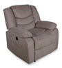 Era Fabric Motorized 1 Seater Recliner In Honey Beige Colour