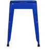Erco Iron Stool in Blue Colour