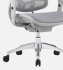 Ergofit Breathable Mesh Ergonomic Chair in Grey Colour with Headrest