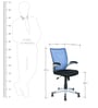 Monte Ergonomic Chair in Blue Colour