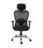Ergonomic Office Chair With  Adjustable Armrests In Black Colour