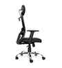 Ergonomic Office Chair With  Adjustable Armrests In Black Colour
