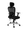 Ergonomic Office Chair With  Adjustable Armrests In Black Colour