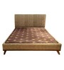 Erica Uphosltered Queen Size Bed In Brown Colour