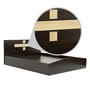 Eriko Queen Size Bed in Wenge Finish