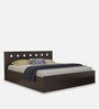 Erinnyes King Size Bed in Wenge Finish with Box Storage