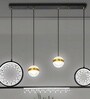 Eris 72W | 100 Cm | Google & Alexa | Height Adjustable | 3 Light Mode | Modern LED Ceiling Chandelier for Living Room, Dining, Bedroom, Hall, Kitchen, Office,Luxury Decorative Lighting