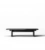 Ernest Lumia Metal Coffee Table in Black Finish