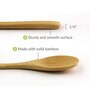 Ernesto Brown Handcrafted Bamboo Wood (Set of 6) Spoons