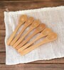 Ernesto Brown Handcrafted Bamboo Wood (Set of 6) Spoons