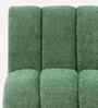 Eroomy Boucle Slipper Chair In Green Colour