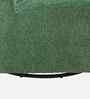 Eroomy Boucle Slipper Chair In Green Colour