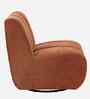 Eroomy Boucle Slipper Chair In Orange Colour