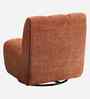 Eroomy Boucle Slipper Chair In Orange Colour