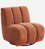 Eroomy Boucle Slipper Chair In Orange Colour