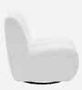 Eroomy Boucle Slipper Chair In White Colour