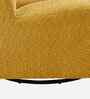 Eroomy Boucle Slipper Chair In Yellow Colour