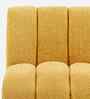 Eroomy Boucle Slipper Chair In Yellow Colour
