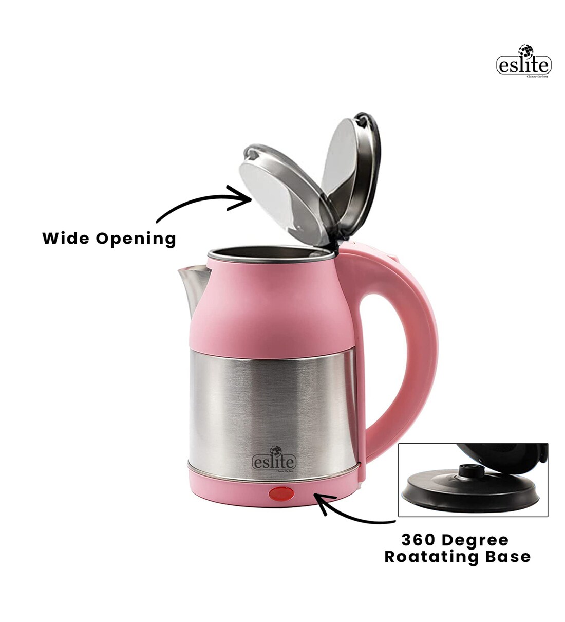 Buy Eslite 1.8L 1800W Double Wall Vacuum Insulated Stainless Steel BPA