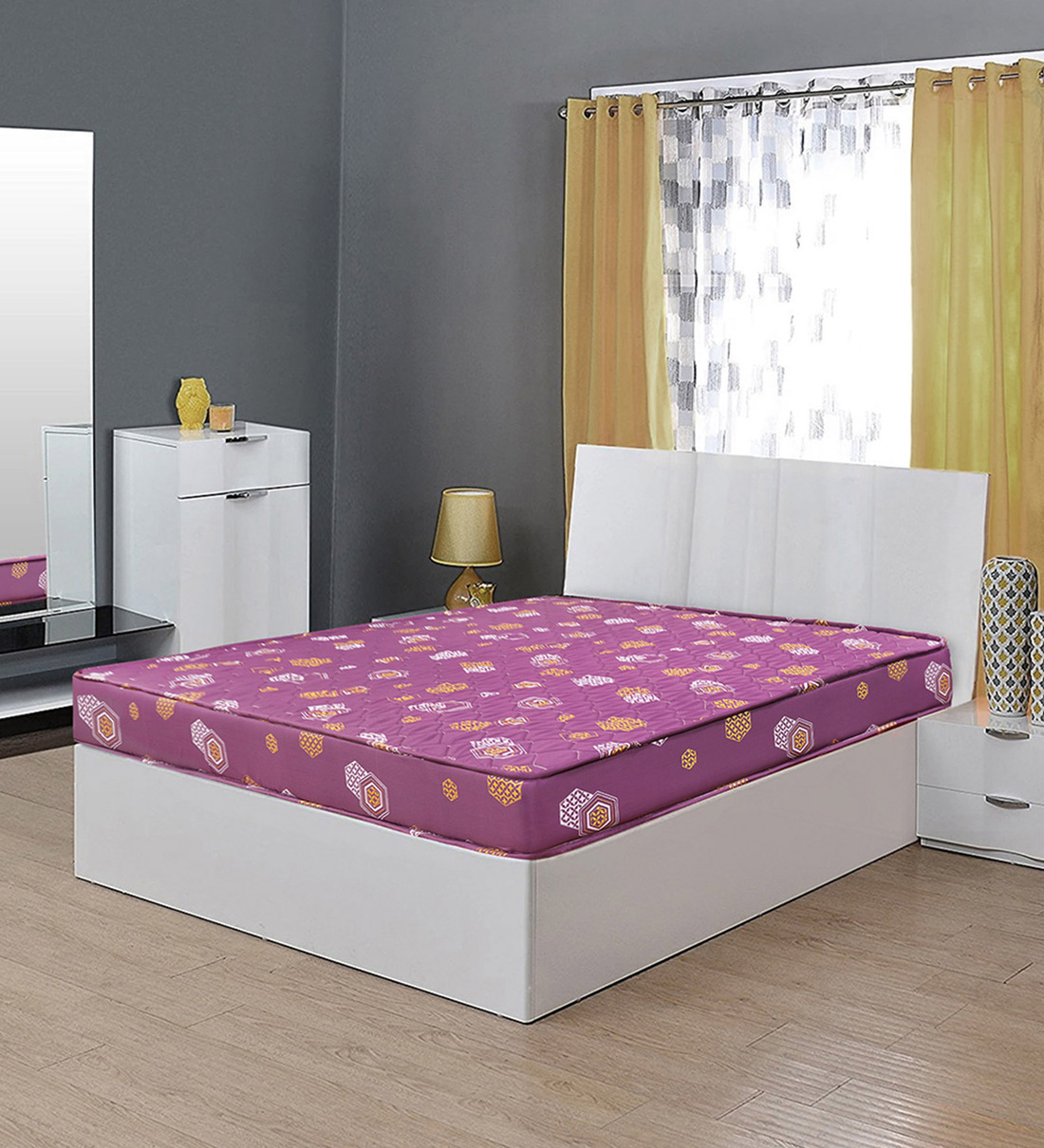 kurlon double cot bed