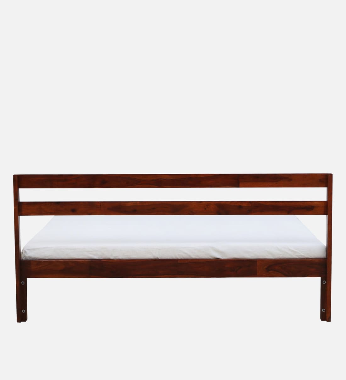 Buy Kemer Sheesham Wood King Size Bed In Honey Oak Finish Online Modern King Size Beds Beds