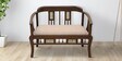 Espa Teak Wood 2 Seater Sofa in Walnut Colour