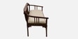 Espa Teak Wood 2 Seater Sofa in Walnut Colour