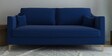 Esteban Velvet 3 Seater Sofa in Midnight Blue Colour