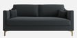 Esteban Velvet 3 Seater Sofa in Carbon Grey Colour