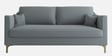 Esteban Velvet 3 Seater Sofa in Cool Grey Colour
